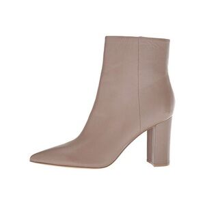 Marc Fisher Mlulani Pointed Toe Heeled Boot in Taupe Sz8.5 NWOB